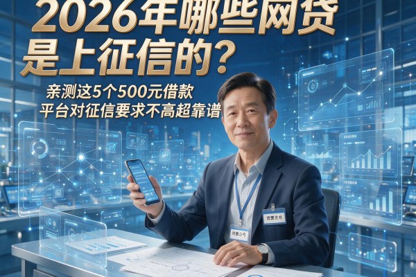 2026年哪些网贷是上征信的？亲测这5个500元借款平台对征信要求不高超靠谱！