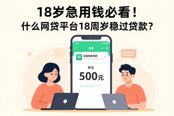 18岁急用钱必看！什么网贷平台18周岁稳过贷款？这5个对征信要求不高的小额借款app，秒过500元