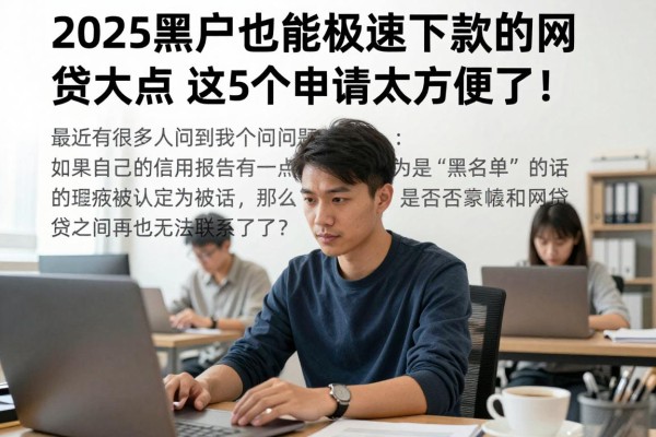 2025黑户也能极速下款的网贷大盘点，这5个申请太方便了！