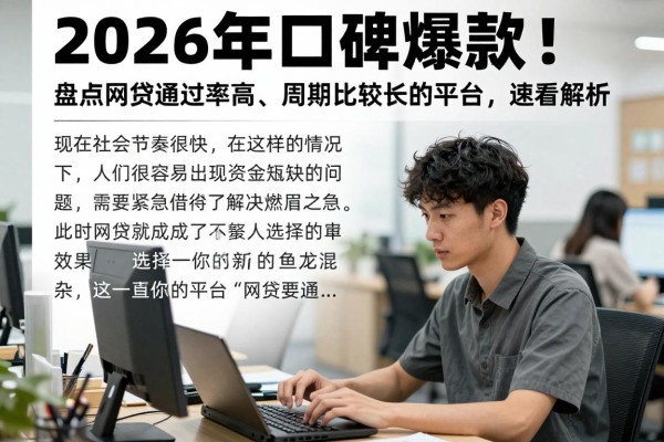 2026年口碑爆款!盘点网贷通过率高、周期比较长的平台,速看解析!