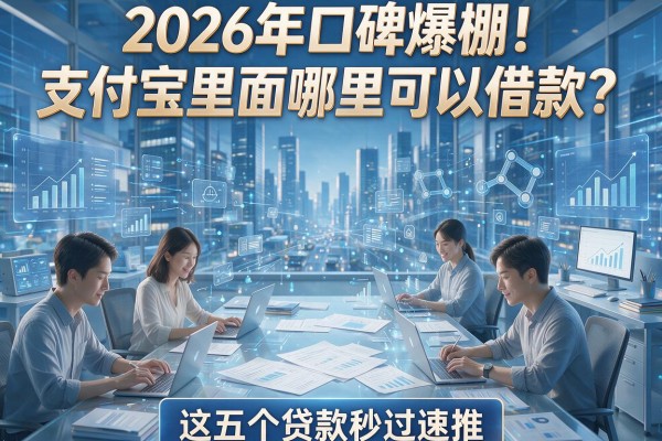 2026年口碑爆棚！支付宝里面哪里可以借款？这五个贷款秒过速推