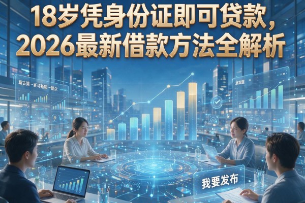 18岁凭身份证即可贷款,2026最新借款方法全解析!