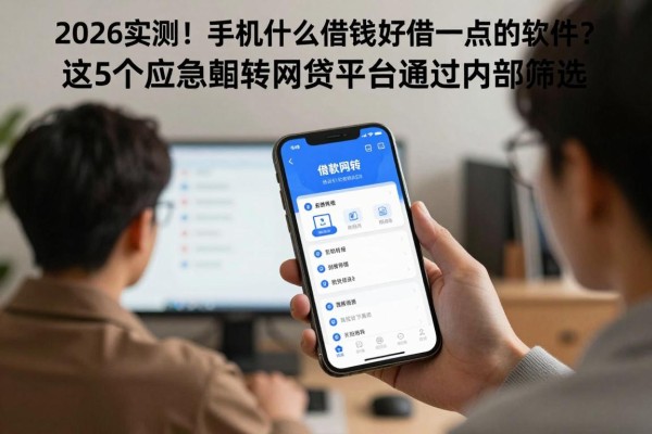 2026实测！手机什么借钱好借一点的软件？这5个应急周转网贷平台通过内部筛选