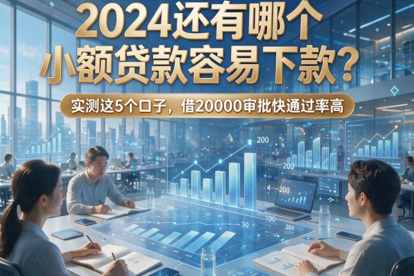 2024还有哪个小额贷款容易下款?实测这5个口子,借20000审批快通过率高!