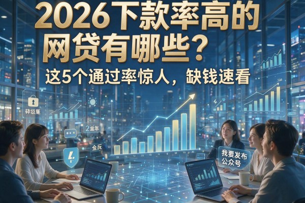 2026下款率高的网贷有哪些?这5个通过率惊人,缺钱速看!