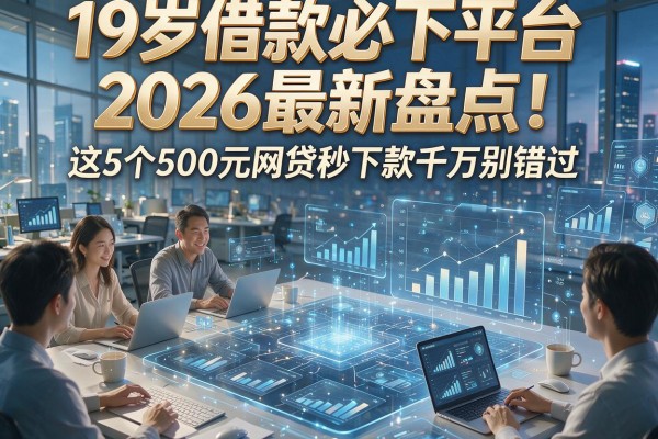 19岁借款必下平台2026最新盘点!这5个500元网贷秒下款千万别错过