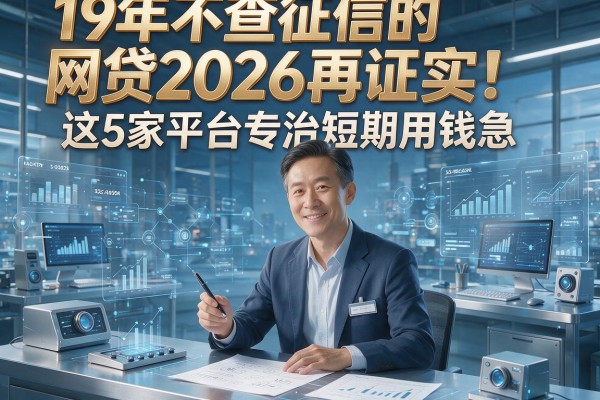 19年不查征信的网贷2026再证实！这5家平台专治短期用钱急