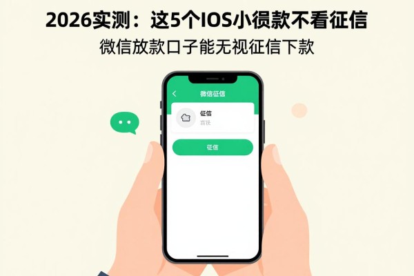 2026实测:这5个ios小额贷款不看征信,微信放款口子真能无视征信直接下款