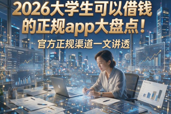 2026大学生可以借钱的正规app大盘点!官方正规渠道一文讲透