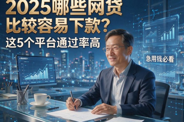 2025哪些网贷比较容易下款？这5个平台通过率高，急用钱必看！