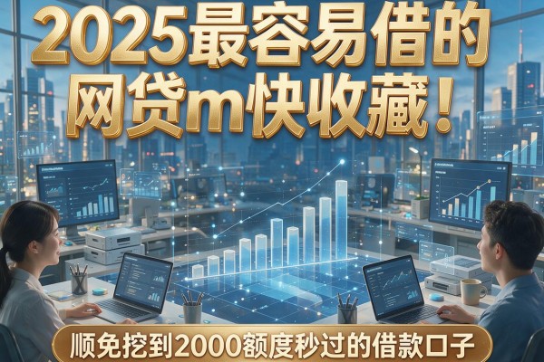 2025最容易借的网贷m快收藏!顺便挖到2000额度秒过的借款口子
