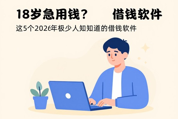 18岁急用钱？这5个2026年极少人知道的借钱软件，两千元轻松贷，不包下款但门槛低操作简便