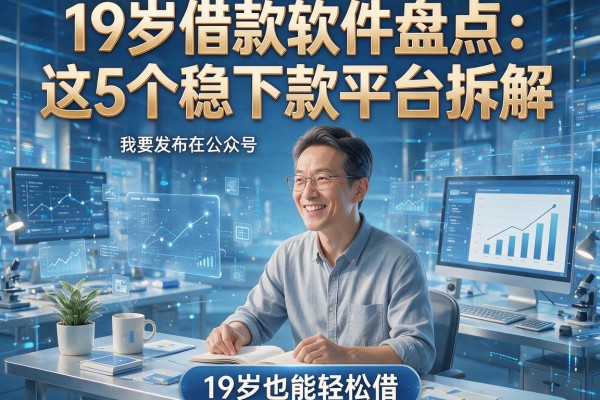 19岁借款软件盘点:这5个稳下款平台拆解,19岁也能轻松借