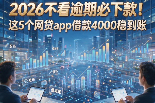2026不看逾期必下款!这5个网贷app借款4000稳到账