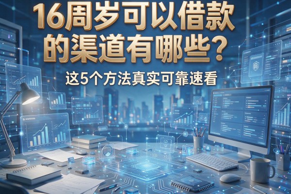 16周岁可以借款的渠道有哪些?这5个方法真实可靠速看!