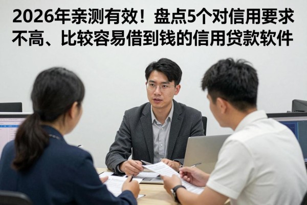 2026年亲测有效!盘点5个对信用要求不高、比较容易借到钱的信用贷款软件