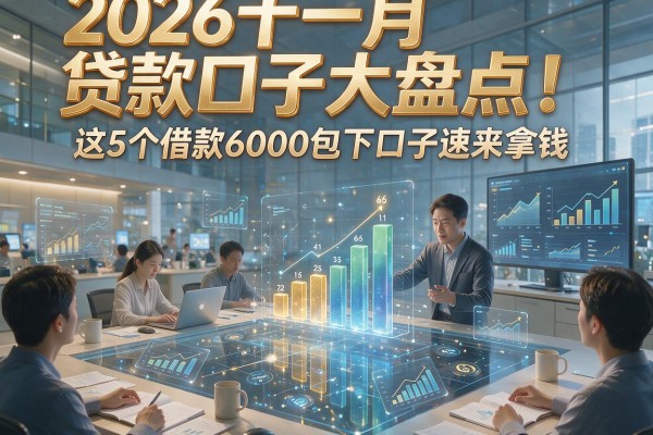 2026十一月贷款口子大盘点！这5个借款6000包下口子速来拿钱