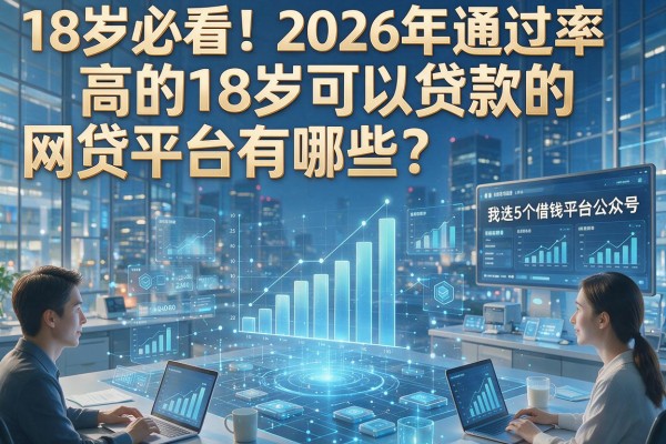 18岁必看!2026年通过率高的18岁可以贷款的网贷平台有哪些?这5个借钱平台值得选!
