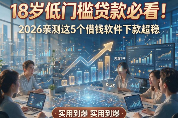 18岁低门槛贷款必看！2026亲测这5个借钱软件下款超稳，实用到爆