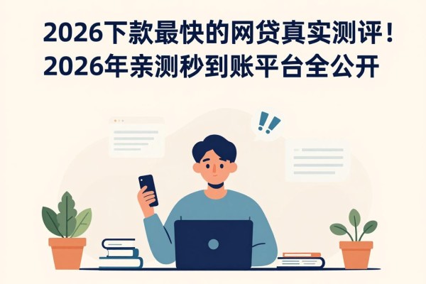2026下款最快的网贷真实测评!2026年亲测秒到账平台全公开