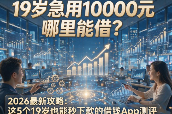 19岁急用10000元哪里能借？2026最新攻略：这5个19岁也能秒下款的借钱App测评