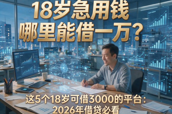 18岁急用钱哪里能借一万?这5个18岁可借3000的平台2026年借贷必看!