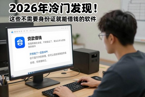 2026年冷门发现！这些不需要身份证就能借钱的软件，你一定没听过！
