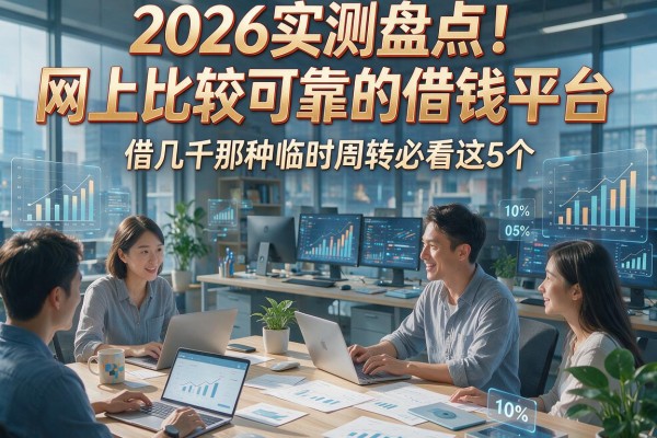 2026实测盘点！网上比较可靠的借钱平台，借几千那种临时周转必看这5个
