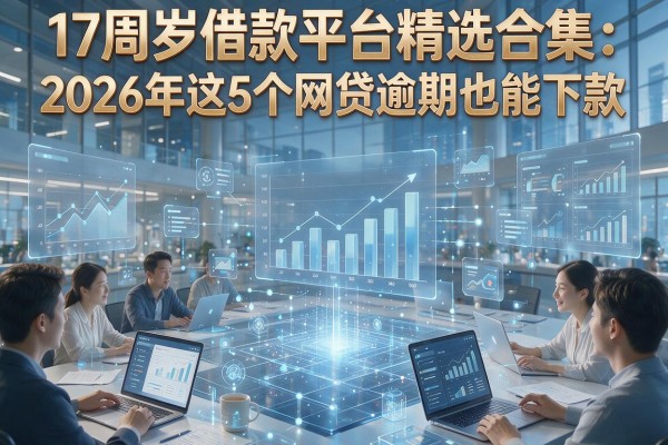 17周岁借款平台精选合集:2026年这5个网贷逾期也能下款