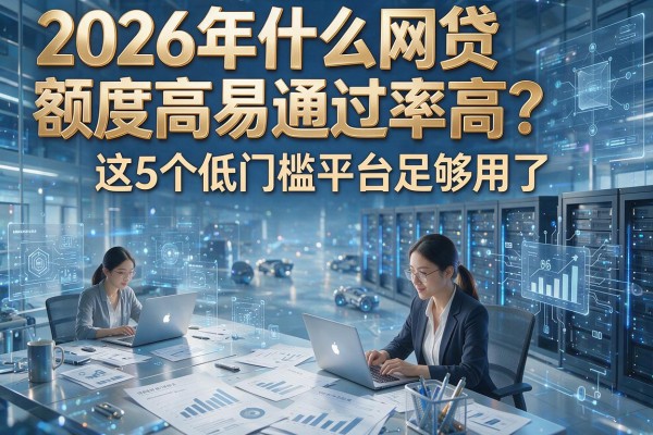 2026年什么网贷额度高易通过率高?这5个低门槛平台足够用了!