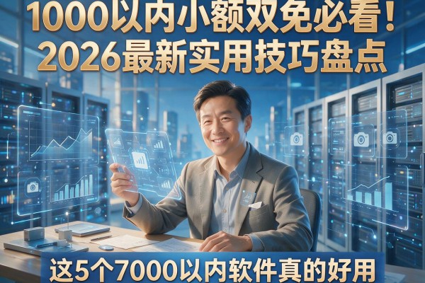 1000以内小额双免必看!2026最新实用技巧盘点,这5个7000以内软件真的好用