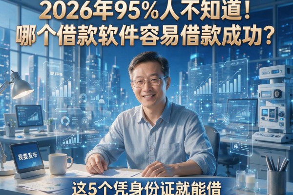 2026年95%人不知道!哪个借款软件容易借款成功?这5个凭身份证就能借
