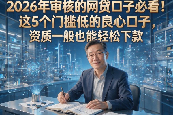 2026年审核的网贷口子必看!这5个门槛低的良心口子,资质一般也能轻松下款