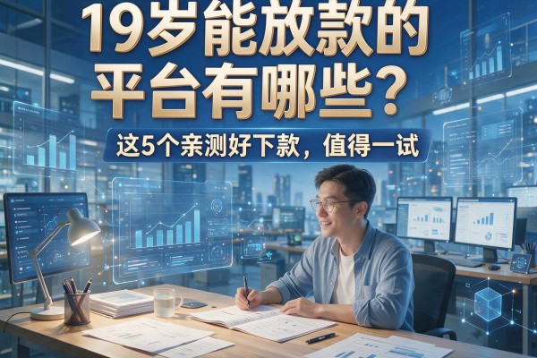 19岁能放款的平台有哪些？这5个亲测好下款，值得一试！