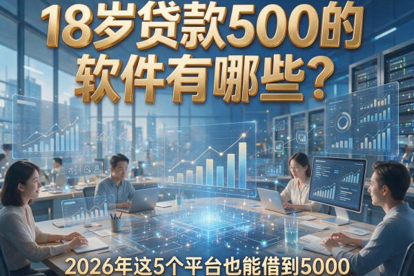 18岁贷款500的软件有哪些?2026年这5个平台也能借到5000