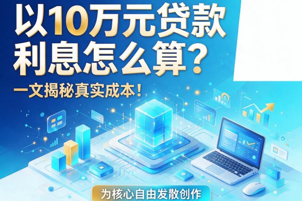 10万元贷款利息怎么算?一文揭秘真实成本!