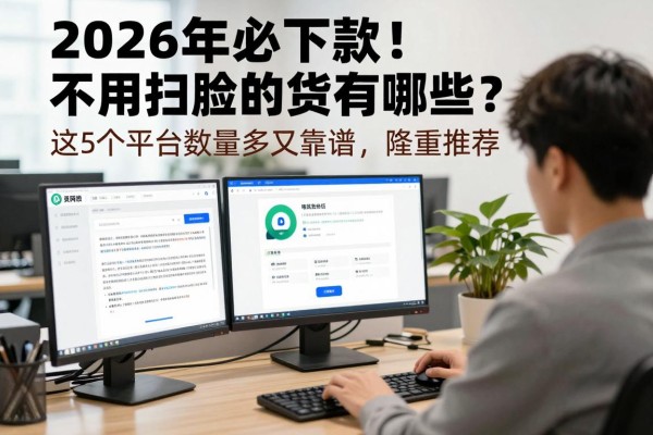 2026年必下款!不用扫脸的网贷有哪些?这5个平台数量多又靠谱,隆重推荐!