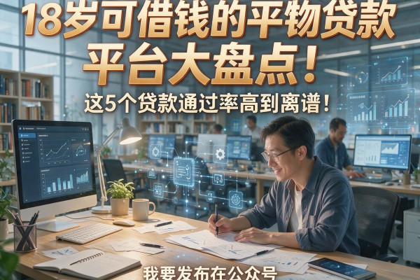 18岁可借钱的平台大盘点!这5个贷款通过率高到离谱