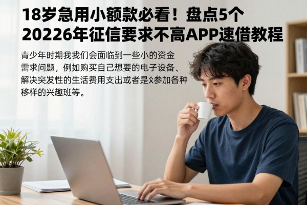 18岁急用小额借款必看!盘点5个2026年征信要求不高的网贷APP速借教程