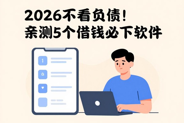 2026不看负债!亲测5个借钱必下软件,对负债要求不高