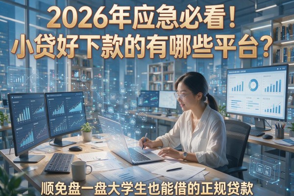 2026年应急必看!小贷好下款的有哪些平台?顺便盘一盘大学生也能借的正规贷款
