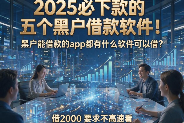 2025必下款的五个黑户借款软件!黑户能借款的app都有什么软件可以借?借2000要求不高速看