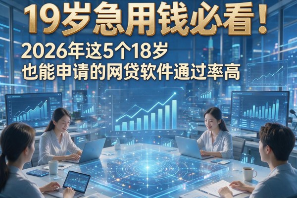 19岁急用钱必看！2026年这5个18岁也能申请的网贷软件通过率高