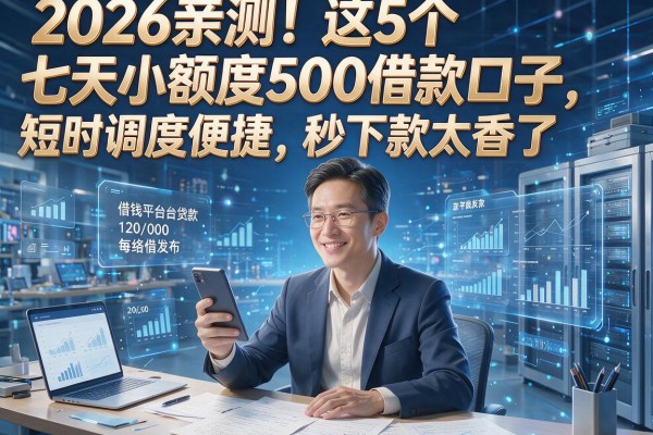 2026亲测！这5个七天小额度500借款口子，短时调度便捷，秒下款太香了