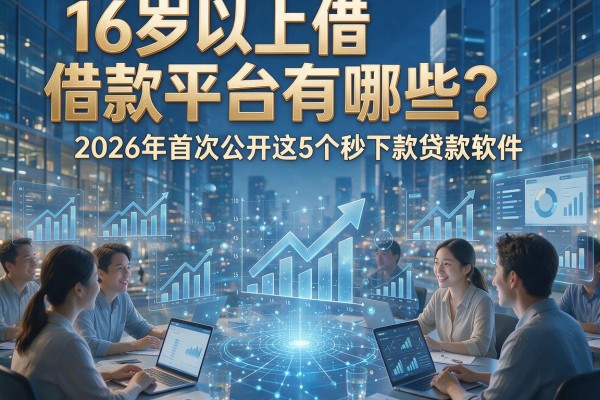 16岁以上借款平台有哪些？2026年首次公开这5个秒下款贷款软件！