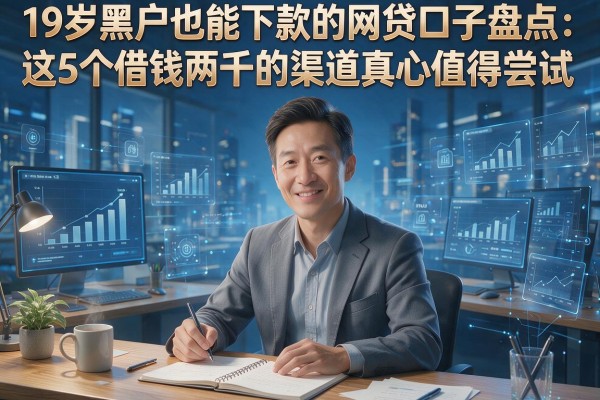 19岁黑户也能下款的网贷口子盘点:这5个借钱两千的渠道真心值得尝试