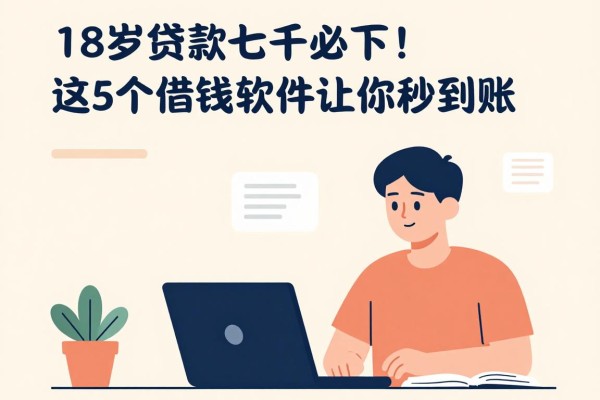 18岁贷款七千必下!这5个借钱软件让你秒到账