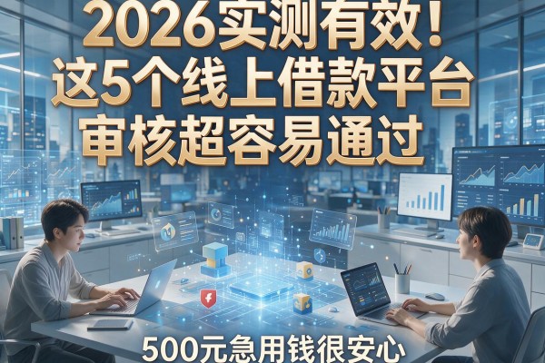 2026实测有效！这5个线上借款平台审核超容易通过，500元急用钱很安心