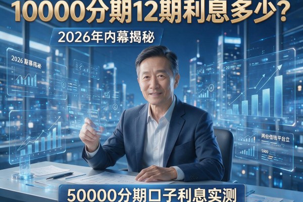 10000分期12期利息多少?2026年内幕揭秘,附50000分期口子利息实测