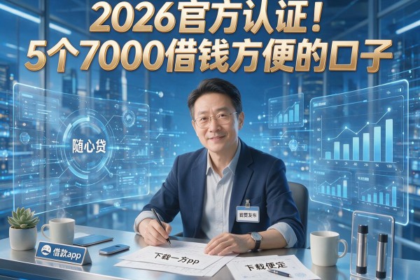 2026官方认证!5个7000借钱方便的口子,类似随心贷借款app下载一样方便